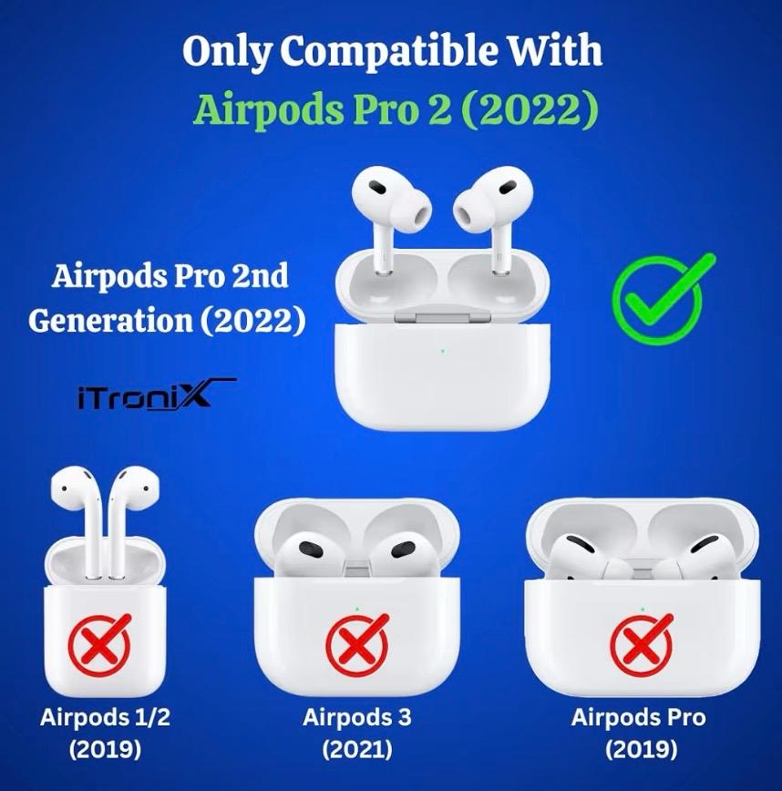 iTronix 3D Cute Design Silicone Soft Protective Shockproof Case Cover for Apple Airpod