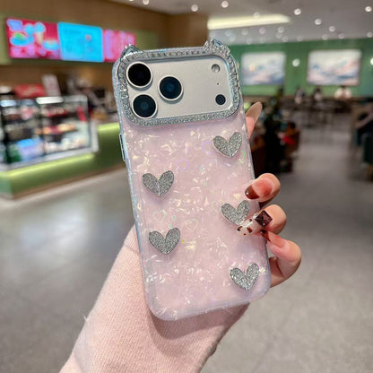 Princess Glow Heart Silicone Phone Case