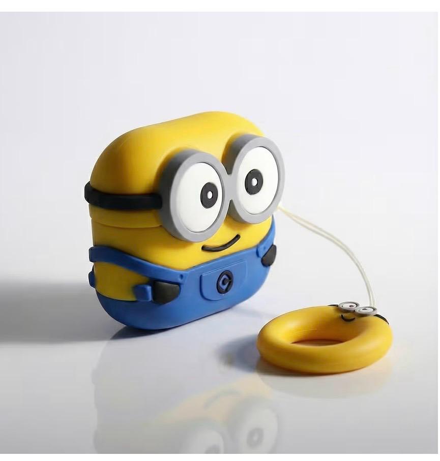 New Cute 3D Cartoon Design Cases Compatible with Apple Airpods Pro Case Cover, 360° Full-Body Protective Case