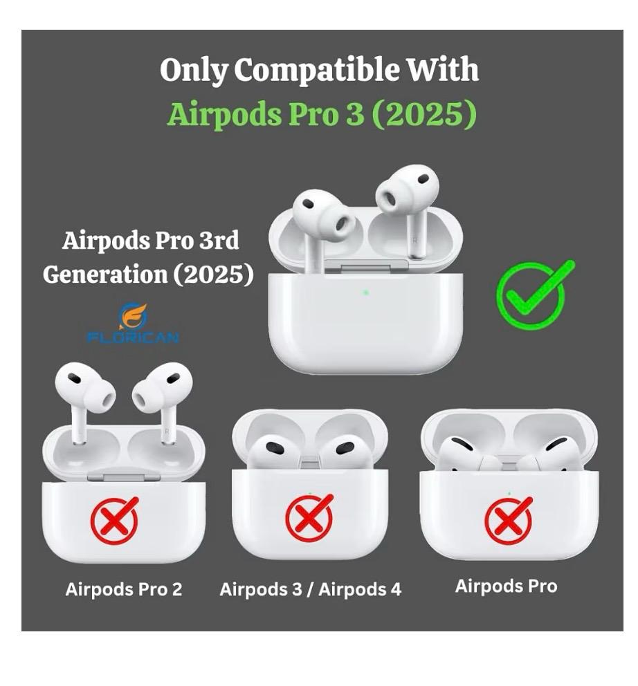New Cute 3D Cartoon Design Cases Compatible with Apple Airpods Pro Case Cover, 360° Full-Body Protective Case